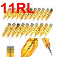 10PCs Disposable Tattoo Cartridge Needles Tattoo Makeup 3RL/5RL/7RL/9RL/5M1/7M1/9M1/5RS/7RS/9RS for