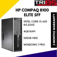 USED HP COMPAQ 8100 ELITE SFF (I5) DESKTOP PC COMPUTER (Refurbished)