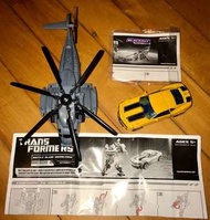 Takara Tomy Transformers 變形金剛 Blackout 狂派 直升機 Bumalebee 大黃蜂