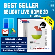 BeLight Live Home 3D Pro 2023 Full License Lifetime Software Virtual Home Design / Home Interior 3D 
