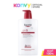 Eucerin PH5 Sensitive Skin Washlotion 1000ml ยูเซอริน พีเอช5 เซ็นซิทีฟ สกิน วอช โลชั่น ครีมอาบน้ำสำห