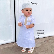 WHOLESALE CLICK 4 TIMES Arabic Robekoko Muslim Clothes Peci Baby Boy Suit Eid Aqiqah Latest Pakistan