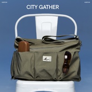 KIM&CO. ORIGINAL – CITY GATHER (KCBT039)กระเป๋า Hobo Multi-Activity พร้อมช่องใส่รองเท้า น้ำหนักเบา ก