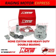 NONE CUSTOM HUB Y15 HEAVY DUTY DOUBLE BEARING PNP SPROCKET LC135 / EX5 24T