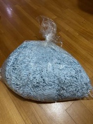 淺藍色碎紙條 包裝禮物填充 shredded paper strip for gift packing (1.4kg)