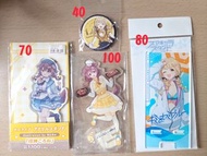 [交收]學偶琴音-襟章/手機架立牌 Hololive戌神立牌 藤田ことね The 1st Milestone ver. Fujita Kotone Lawson合作 水手服 學園偶像大師 Gakuen