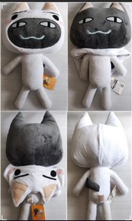 Sony貓 Toro貓 機械貓 絕版大毛公仔