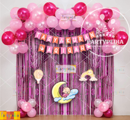 PAKET DEKORASI AQIQAH ANAK PEREMPUAN