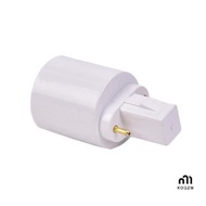 Koqzm New E26 G23 To E27 LED Halogen Bulb Adapter