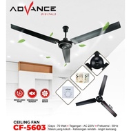 ADVANCE CEILING FAN CF-5603 / KIPAS ANGIN GANTUNG PLAFON BALING BESI 56INCH KIPAS ANGIN ATAP BESAR