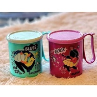 Tupperware jumbo mug 500ml with Cover (jumbo giant mugs with seal) Coffee mug jumbo 500ml cawan Kopi gelas tupperware