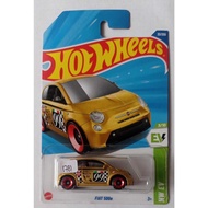 Hot Wheels - Fiat 500e Gold HW EV No.99