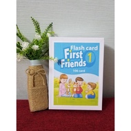 Flashcard - Thẻ học tiếng anh First Friends 1 - khổ A5 in 2 mặt ép plastic
