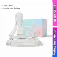 Puting Susu baby 𝑴𝒂𝒎𝒂𝑩𝒂𝒃𝒚 Replacement Hegen Teat Puting Hagen nipple  Handle bottle