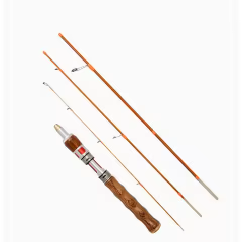 High Quality 4 Sections Spinning Fishing Rod UL Power Carbon Casting Fishing Rod 1.4m Spinning Carbo