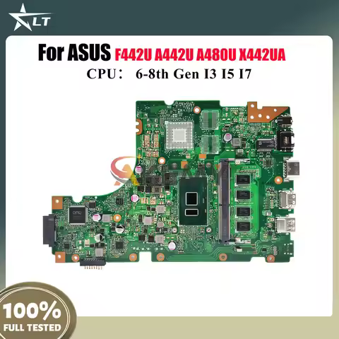 X442UA Laptop Motherboard For ASUS A442U F442U X442UAR X442UQ X442UNR X442UR X442URR X442UF X442U A4