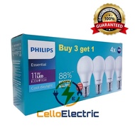 Recommended Led Philips Essential Package 5w 7w 9w 11w Buy 3 Get 1 Free Philips Led Pack Philips Ess