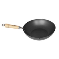 Wok30cm Shallow handle0635Pole High Quality Wok 30cm