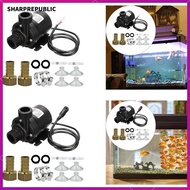 [Sharprepublic] DC 12V Brushless Water Pump Submersible Water Pump for Aquarium Home Ponds