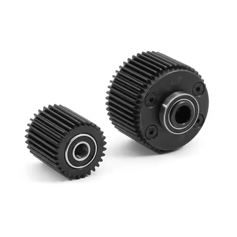 Steel Gearbox Gear Diff Case Ldler Gear Set 47T 29T ARA311095 for ARRMA 1/10 GORGON Monster Truck 4x
