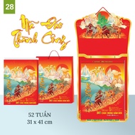 CALENDAR WALLCNY SPRING MYSTERIOUS 2026 HORSE SET 52 WEEKS 31X41