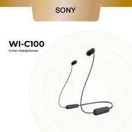 SONY WI-C100 Wireless In-ear Headphone | 25 Hours | Bluetooth | C100 TRQ5