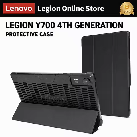 Lenovo Legion Y700 Gen 4 Protective Case 1.96mm Hollow Cooling Cover Smart Sleep Wake Lightweight Fo