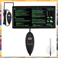 (ZWNA) Seedling Heating Mats Waterproof Heat Pad with Temperature Controller Carpet for Plant Hydrop