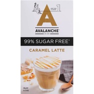 Avalanche Sugar Free Coffee Caramel Latte Sachets 10 Pack.