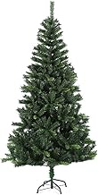 Decoration Artificial Christmas Tree, With Metal Stand Premium Xmas Tree Unlit Foldable Christmas Pine Tree For Holiday Indoor-a 6.8ft(210cm) The New