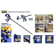 Irwin 36-inch / 900mm QUICK-GRIP Medium-Duty One-Handed Bar Clamps