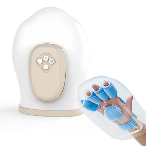 3D Hand Massager with Heat&Compression Cordless Rechargeable 30S Rapid Hand&Wrist Massager Ideal for