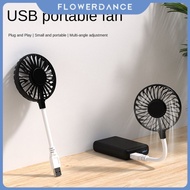 Small Fan Usb Fan Small In-line Silent Office Table Small Fan Usb Fan Office Fan flower