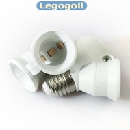 Legogoll Screw E27 LED Base Light Lamp Bulb Socket E27 to 2-E27 Splitter Adapter lamp holder E27 soc