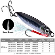 Metal Jig 30 Gram Micro Jig 10 Gram Mikro Jig 7g 20 Gram Kalen Asis Hook Umpan Casting Laut Ikan Pan