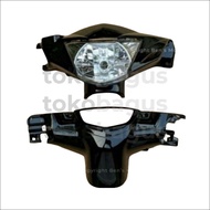 HITAM Front And Rear Head Shell Reflector Yamaha JUPITER MX OLD/OLD Black
