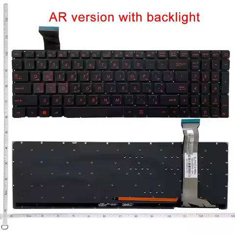 Ru/US/AR laptop keyboard For ASUSZX50J/XJ ZX50JX GL552J GL552V G552VM G552VX FZ50JX GL752VM FX50V G5