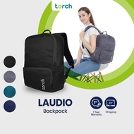 TORCH Laudio Beg Belakang Bag Sekolah Kerja Travel Laptop Lelaki Perempuan 17 L - Water Resistant Ba