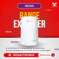 TP LINK WiFi Range Extender RE200TP link RE 200 AC750 Dual Bandtplink