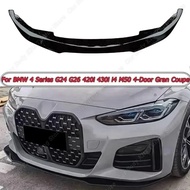 For BMW 4 Series G24 G26 420i 430i i4 M50 4-Door Gran Coupe  Front Bumper Separator Bumper Lip Body 