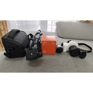 Camera Sony ZV E10 and lens