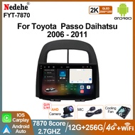 7870 2.7GHZ/7862/8581 Perodua Myvi Passo '05-'11 Android player Carplay Auto 2K QLED screen car ster