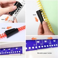 Hand Push Binder, 30 Hole Binder Machine, Coil Binder, Home Desktop Binder Puncher for A4 A5 A6 A7 B