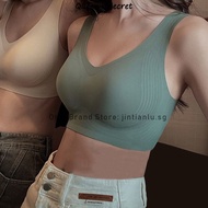 专柜品质 M-3XL Japan SUJI Large Cup Jelly Bra, nude-feeling Traceless seamless large chest no-wire underwear, full cup slimming push up support anti-sagging B/C/D Cup bra