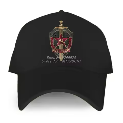 New CCCP USSR Soviet Union KGB Vintage Emblem Man Baseball Cap Men Women Visor Hat Adjustable Casual
