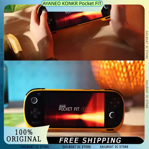 AYANEO KONKR Pocket FIT Handheld Game Console G3 Gen3 Flagship Android14 6" 144Hz LCD 1920*1080 Scre