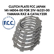 100% ORIGINAL FCC JAPAN CLUTCH PLATE CLUTCH DISC CLUTCH DISK YAMAHA RXZ CATALYZER