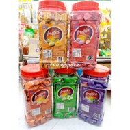 1KG Fruit Plus Chewy Candy Gula Gula Fruit Point HALAL Gula Lembut 5 Flavours