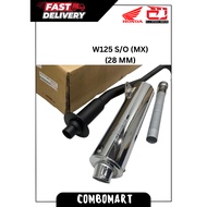HONDA WAVE 125 ,WAVE 125S S/O (MX) 28MM CJ IPOH BIKE  EXHAUST