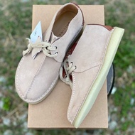 [READY STOCK] HOT SALE CLARKS DESERT TREK 06 Genuine Cream Suede Leather S1690001